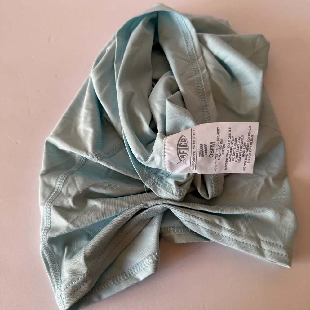 AFTCO Light Blue Mask UPF 40 OS